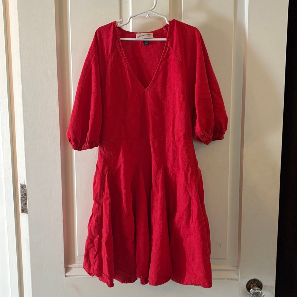 Universal Thread Red Midi Dress